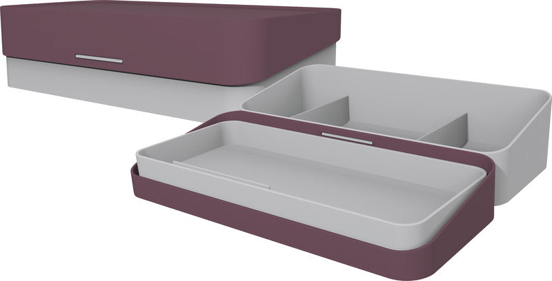 Helit Tisch Organizer – für Smartphone und Stifte – 225 × 100 × 56 mm