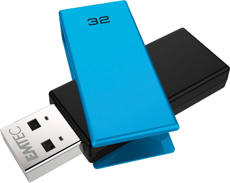 Emtec C350 USB-Stick – 32 GB, USB 2.0, blau