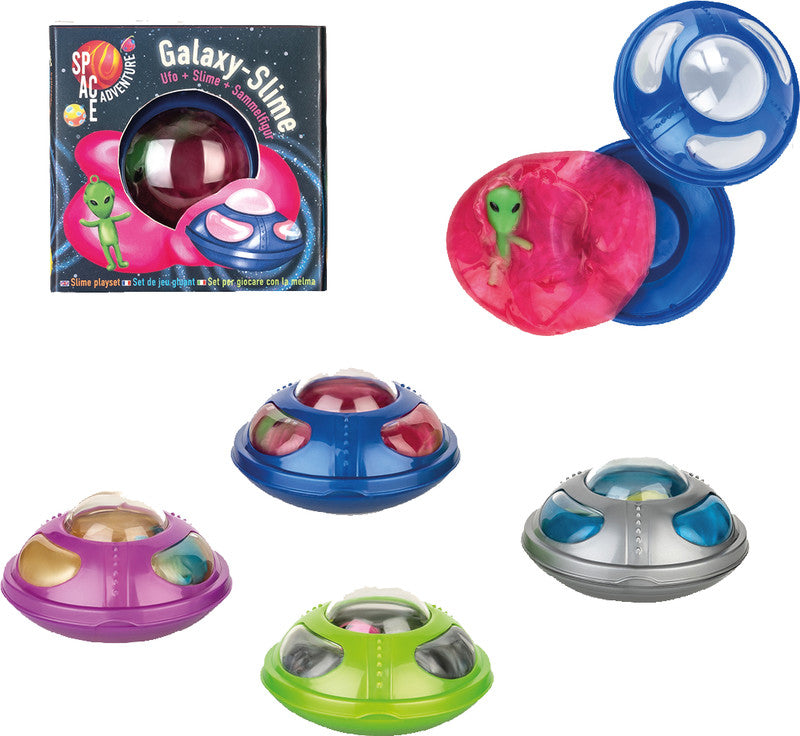 Trendhaus Schleim Alien, Ufo – 75 g, 7,5 × 4 × 7,5 cm