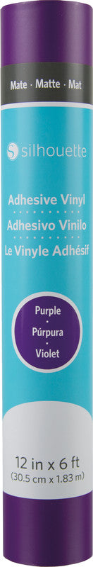 Silhouette Matte Vinylfolie – Violett – 30,5 × 180 cm – für Silhouette Schneideplotter