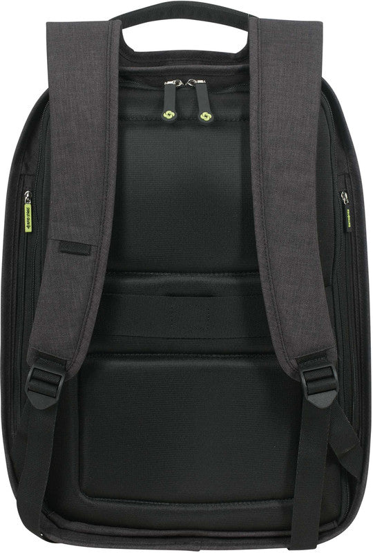 Samsonite Securipak Notebook-Rucksack – 17 l, USB-Port, Aufsteckfunktion, Kunststoff, Schwarz