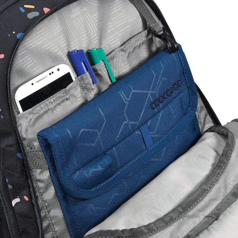 Coocazoo Rucksack Porter – Sprinkled Candy – 30,0 × 44,0 × 23,0 cm – recycelter Bestandteil