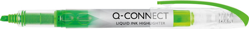 Q-CONNECT Textmarker Grün – Keilspitze, 1–4 mm