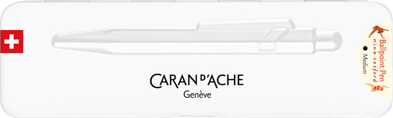 Caran d-Ache Caran d'Ache Kugelschreiber – Mehrfarbig, Seidenmatt, Aluminium