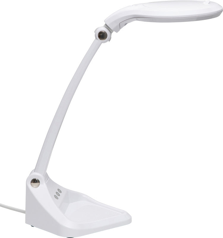 MAUL Leuchtlupe – 1,75× (Spot 4×) – Ø 100 mm – mit LED – weiss