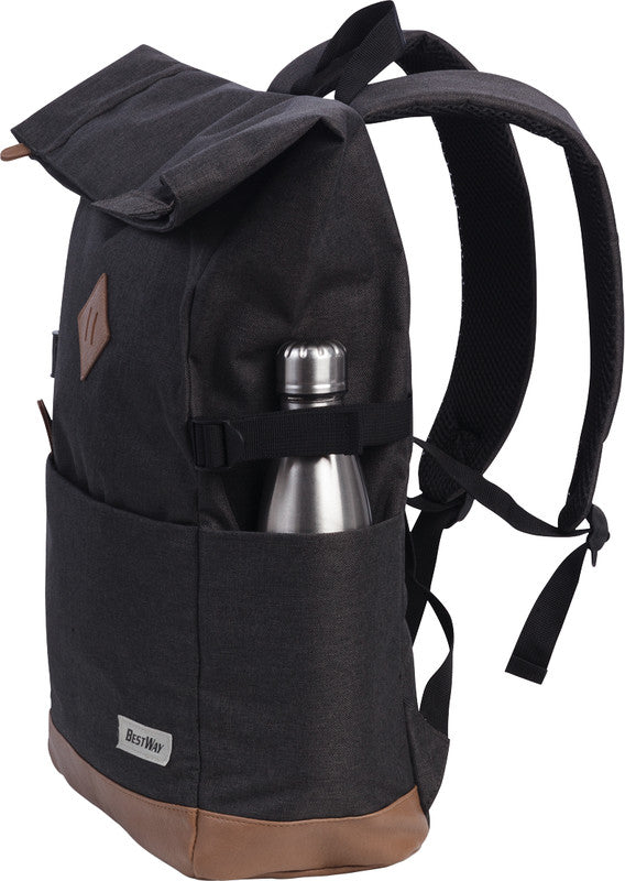 Bestway Campus Style – Notebook-Rucksack – für 15,6"-Notebook, 19 l, Polyester, Schwarz