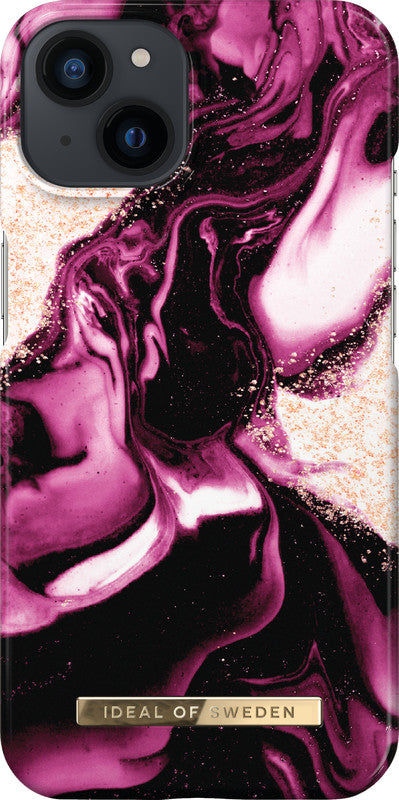 Ideal of Sweden – Backcover – für Apple iPhone 13 – Golden Ruby Marble – PC