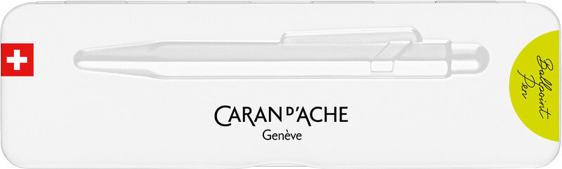 Caran d-Ache Kugelschreiber – gelb fluo, Aluminium