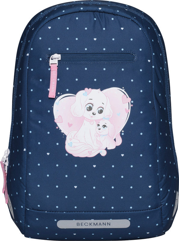 Beckmann Classic Schulrucksack – 6-teilig – Pet Friends Blue