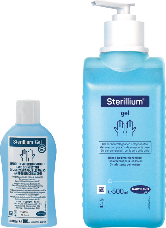 Sterillium Desinfektionsgel – Kunststoff, Weiss, 100 ml, Hautverträglich