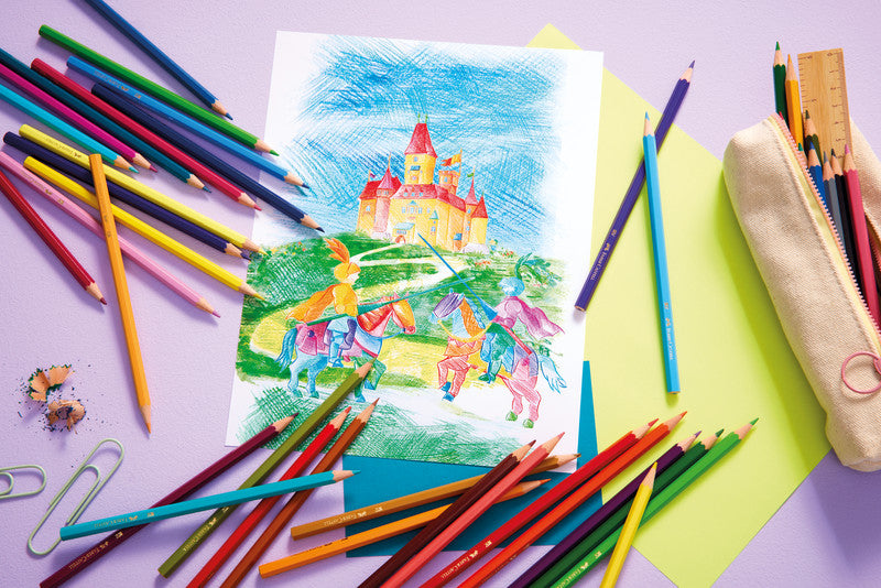 Faber-Castell Buntstifte Classic – 60 Farben, im Kartonetui, Ø 2,8 mm, sechskantig, FSC