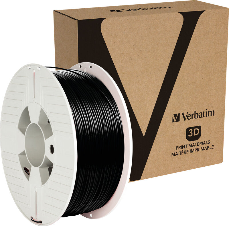 Verbatim Filament PLA – 1,75 mm, 1 kg – Schwarz, 1 Stück