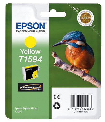 Epson Tintenpatrone T1594, Gelb, 17 ml