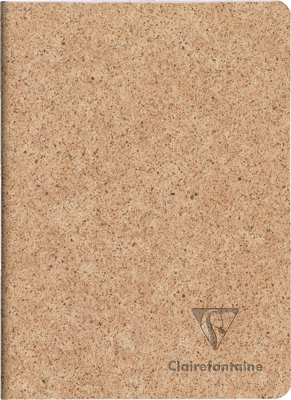 Clairefontaine Notizheft, A5, liniert, Fadenheftung, 96 Seiten, 90 g/m² – cacao