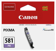 Canon Tintenpatrone CLI-581, photo blue – für Inkjetdrucker/Multifunktionsgeräte