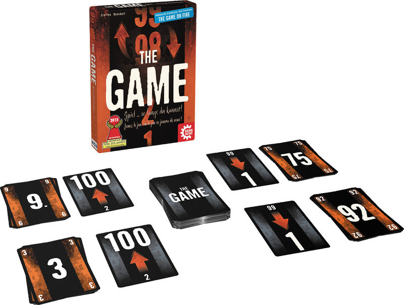Game Factory Kartenspiel The Game – 1–5 Spieler, ab 8 Jahren, d/f/i, 100 × 131 × 23 mm, Karton