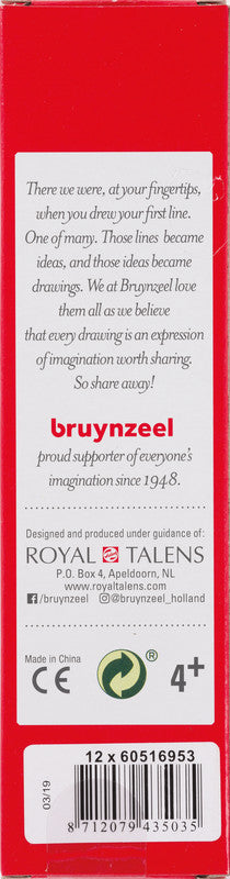 Bruynzeel Farbstift – violett, Mine Ø 3,3 mm