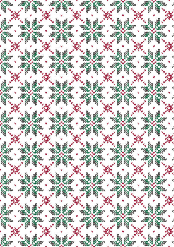 Zoewie Geschenkpapier – Cozy Home, Weihnachten – 700 × 2000 mm – Papier, 80 g/m2, 5 Motive