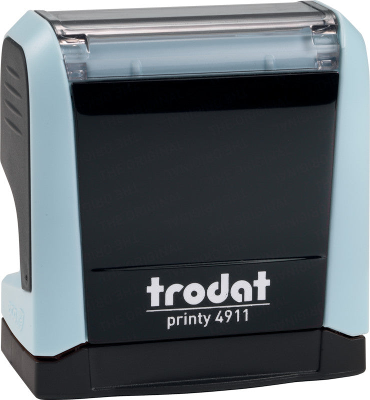 Trodat Motivstempel Printy 4911 – Motiv: zum Selbersetzen, Kunststoff, 38 × 14 mm