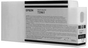 Epson Tintenpatrone T5961, Schwarz, 350 ml – für Tintenstrahldrucker und Multifunktionsgeräte