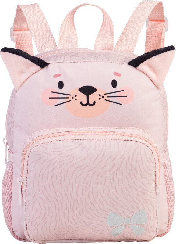 Glühwürmchen Kindergartenrucksack Ella – Katze – Rosa – Verlängertes Produktleben