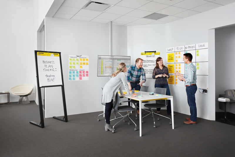 3M Post-it Flipchart-Block Meeting Charts – 63,5 × 76,2 cm, selbstklebend (Super Sticky), 30 Blatt/Block