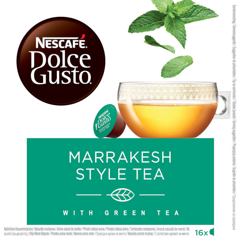 Nescafé Dolce Gusto – Marrakesh Style – Kapseln, Kräutertee – für Nescafé Dolce Gusto Maschinen – 16 Kapseln