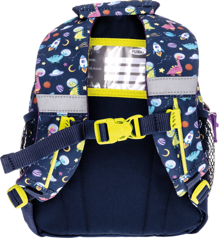 Funki Raumwunder – Kindergartenrucksack – 8–11 l, Kunststoff, Space Dinos