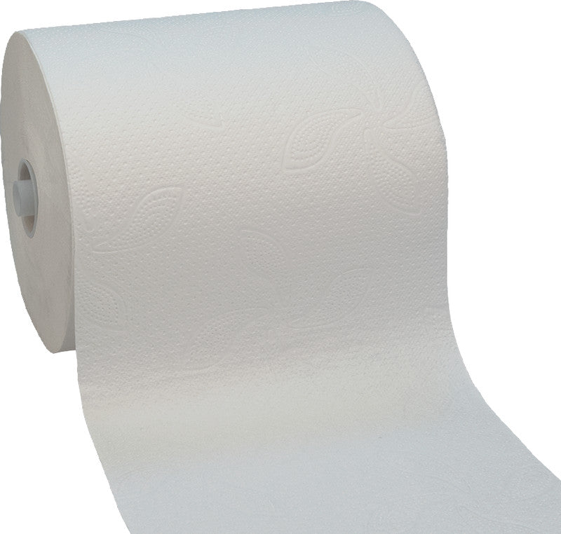 Katrin Handtuchrolle System M – 2-lagig, Recyclingfasermaterial, 160 mm × 160 m, für Katrin Inclusive System