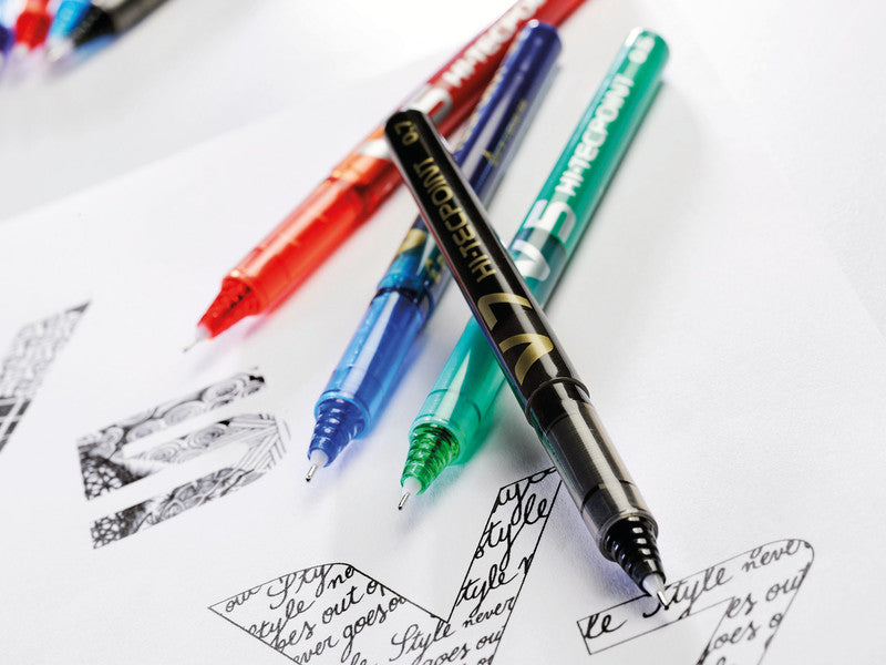 Pilot Hi-Tecpoint V5 – Tintenroller, mit Kappe, 0,3 mm, Rot