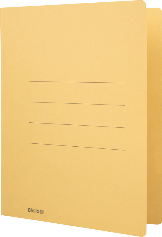 Biella Sammelmappe für A4, Karton, Gelb