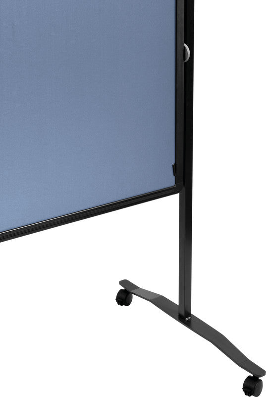 Legamaster Pinnwand – Filz, Alurahmen – 120 × 150 cm, Blaugrau