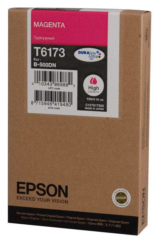 Epson Tintenpatrone T6173, Magenta, 7'000 Seiten