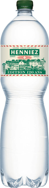 Henniez Mineralwasser PET – 6 × 1,5 l, leicht prickelnd