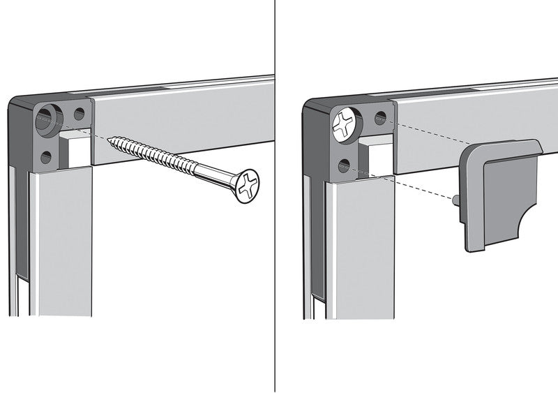Nobo Whiteboard – 90 × 60 cm, lackierter Stahl, magnetisch, Aluminiumrahmen, Wandmontage
