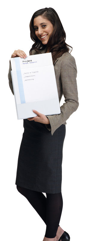 Biella Sichtbuch Creative PP XL #1 – A4, mit Fronttasche, weiss, Karton