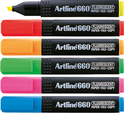 Artline Textmarker Pink – Keilspitze, 1–4 mm, auf Wasserbasis