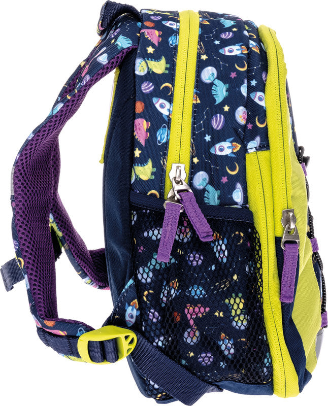 Funki Raumwunder – Kindergartenrucksack – 8–11 l, Kunststoff, Space Dinos