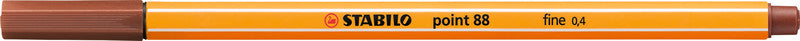 Stabilo point 88 Fineliner 0,4 mm – Rötel