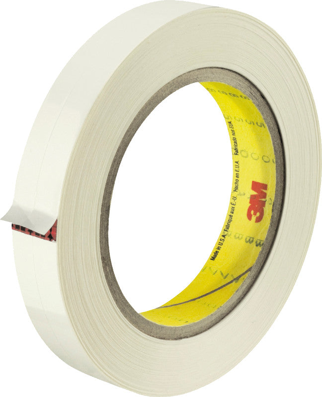 Scotch Doppelseitiges Klebeband 665 – permanent, Zelluloseacetat, 12 mm × 33 m, transparent, Kern Ø 75 mm