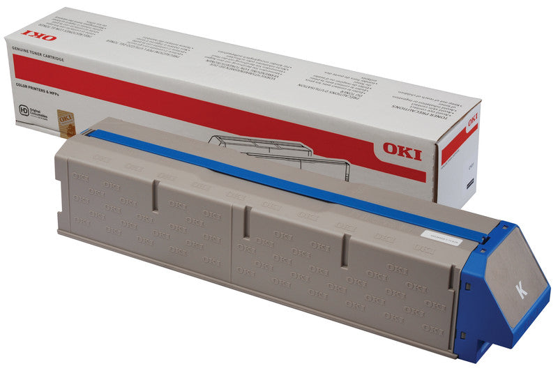 OKI Toner – schwarz, 38000 Seiten