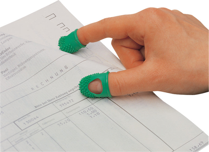 Laufer Blattwender – grün – Ø 19 mm, Höhe 20 mm – Kunststoff, 10 Stück