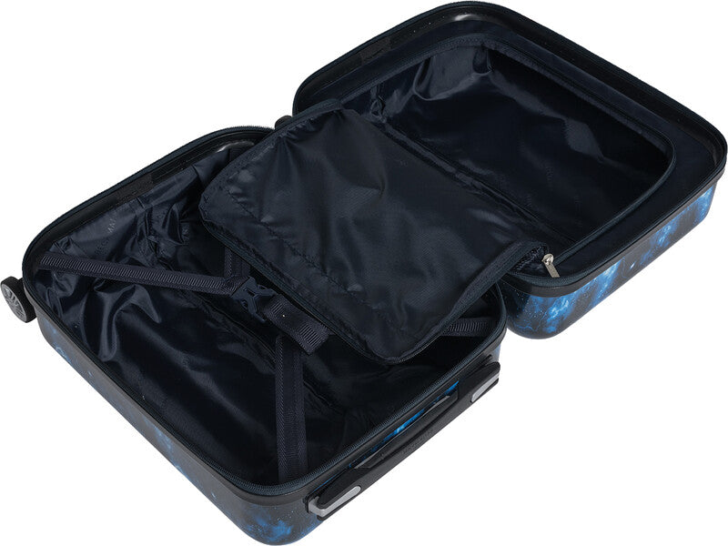 Beckmann Kindertrolley Tech Rex Handgepäck – 22 l, Hartschale PC/ABS, 4 Doppelrollen, 30,5 × 46,5 × 22 cm