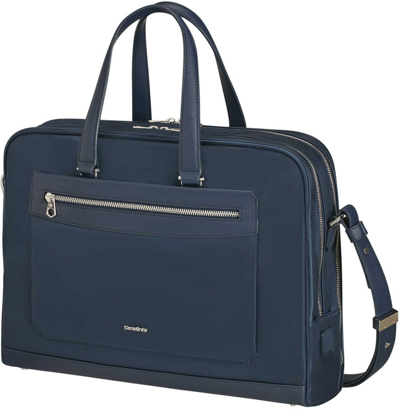Samsonite Zalia 2.0 Notebook-Tasche – für Notebooks bis 15,6", 14,5 l, Nylon, blau