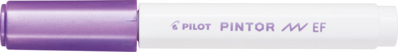 Pilot Pigmentmarker Pintor – Rundspitze 0,5-0,7 mm – Sortiert – 6er-Set – Für dunkle Oberflächen geeignet