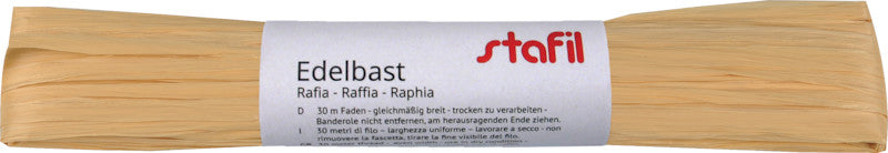 Stafil Bast – natur – 30 m, Ø 1 mm