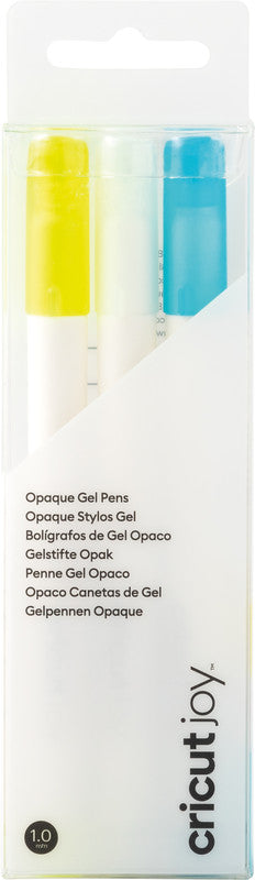 Cricut Opaker Gelschreiber 3er Etui – 3 Farben, 1 mm – für Cricut Joy