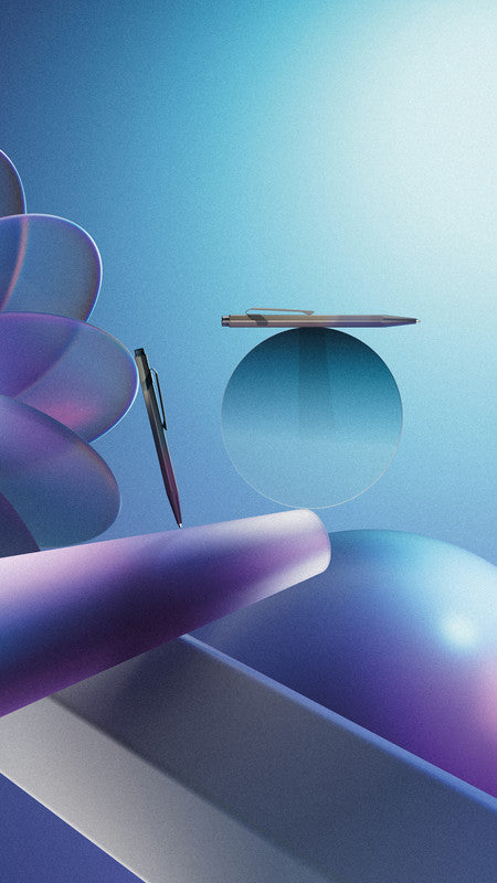 Caran d-Ache Caran d'Ache Kugelschreiber – Meerviolett, Aluminium