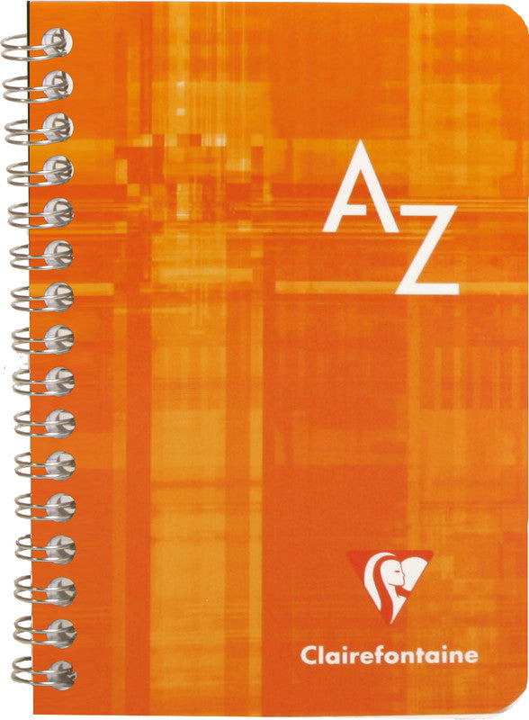 Clairefontaine Spiralblock, 95 × 140 mm, kariert, Spiralbindung, Karton, 90 Blatt, 90 g/m² – sortiert