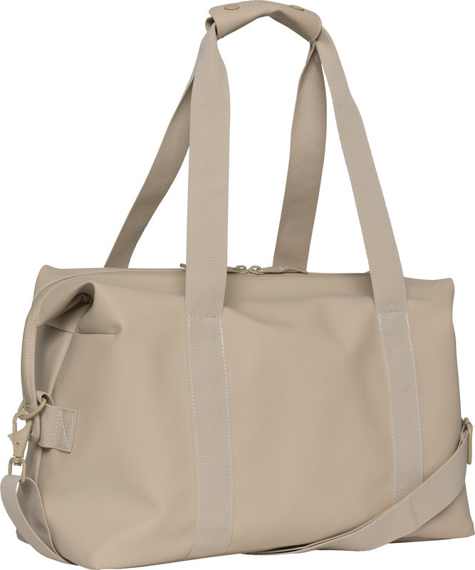 Beckmann Reisetasche – 27 l, rPET, beige, 42 × 28 × 20 cm